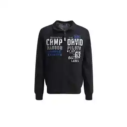 Netto Marken-Discount Camp David Herren Sweatjacke - schwarz - Gr. 3XL Angebot