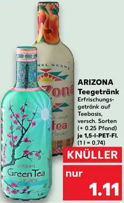 Kaufland ARIZONA Teegetränk Angebot