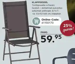 Möbel Buss Klappsessel Angebot