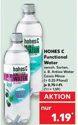 Kaufland HOHES C Functional Water Angebot