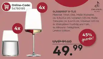 Möbel Buss Zwiesel glas gläserset 8-tlg Angebot