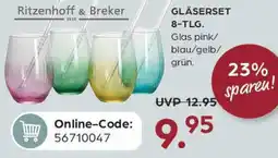 Möbel Buss Ritzenhoff & breker gläserset 8-tlg. Angebot