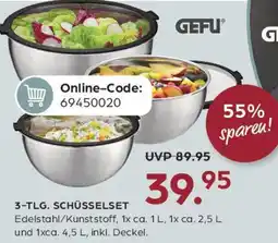 Möbel Buss Gefu 3-tlg. schüsselset Angebot