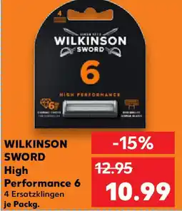 Kaufland WILKINSON SWORD High Performance 6 Angebot