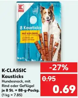 Kaufland K-CLASSIC Kausticks Angebot