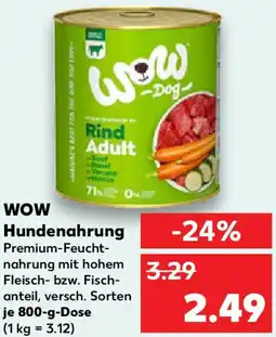 Kaufland WOW Hundenahrung Angebot