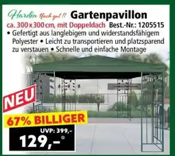 Norma Gartenpavillon Angebot