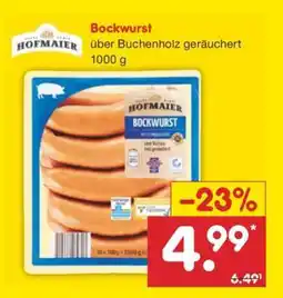 Netto Marken-Discount Bockwurst Angebot