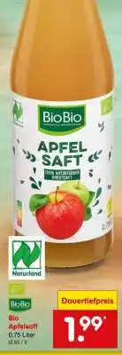 Netto Marken-Discount Bio-Apfelsaft Angebot