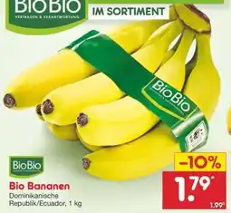 Netto Marken-Discount Bio Bananen Angebot