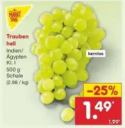 Netto Marken-Discount Trauben hell Angebot