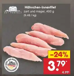 Netto Marken-Discount Hähnchen Innenfilet Angebot