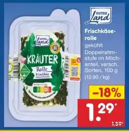 Netto Marken-Discount Frischkäserolle Angebot