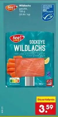 Netto Marken-Discount Wildlachs Angebot