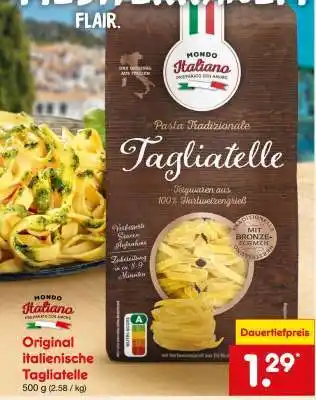 Netto Marken-Discount Original italienische Tagliatelle Angebot