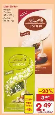 Netto Marken-Discount Lindt Lindor Angebot