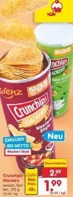 Netto Marken-Discount Crunchips Stackers Angebot