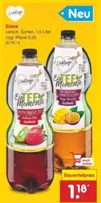 Netto Marken-Discount Eistee Angebot