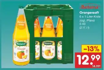 Netto Marken-Discount Belsina Orangensaft Angebot