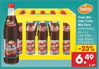 Netto Marken-Discount Cola-Mix oder Cola-Mix Zero Angebot