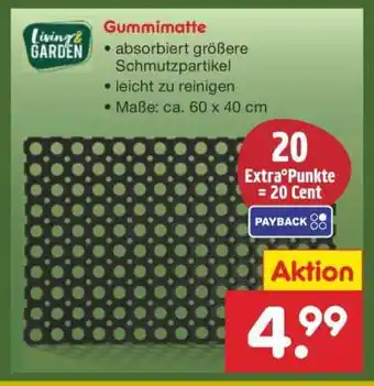 Netto Marken-Discount Gummimatte Angebot