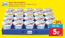 Netto Marken-Discount Obsti- oder Schokighurt Angebot
