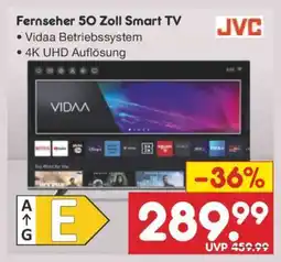Netto Marken-Discount Fernseher 50 Zoll Smart TV Angebot