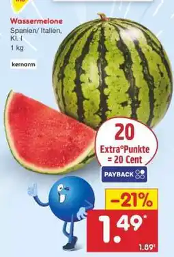 Netto Marken-Discount Wassermelone Angebot