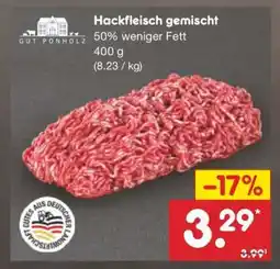 Netto Marken-Discount Hackfleisch gemischt Angebot