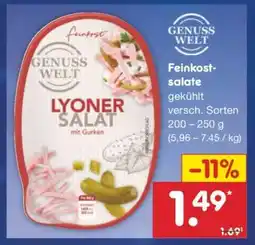Netto Marken-Discount Feinkostsalate Angebot