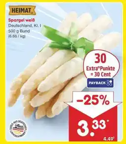 Netto Marken-Discount Spargel weiß Angebot