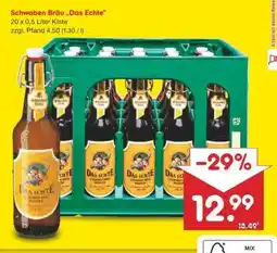 Netto Marken-Discount Schwaben Bräu Das Echte Angebot