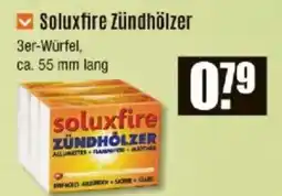 V Baumarkt Soluxfire Zündhölzer Angebot
