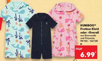 Kaufland KUNIBOO Frottee-Kleid oder -Overall Angebot