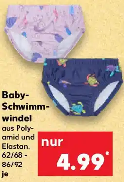 Kaufland Baby- Schwimm- windel Angebot