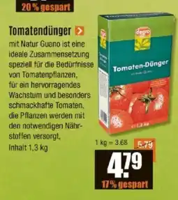 V Baumarkt degro Tomaten-Dünger Angebot
