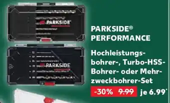 Kaufland PARKSIDE PERFORMANCE Hochleistungs- bohrer-, Turbo-HSS- Bohrer- oder Mehr- zweckbohrer-Set Angebot