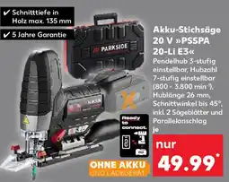 Kaufland Akku-Stichsäge 20 V »PSSPA 20-Li E3 Angebot