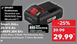 Kaufland Smart-Akku 20 V/4 Ah PAPS 204 B1 Angebot