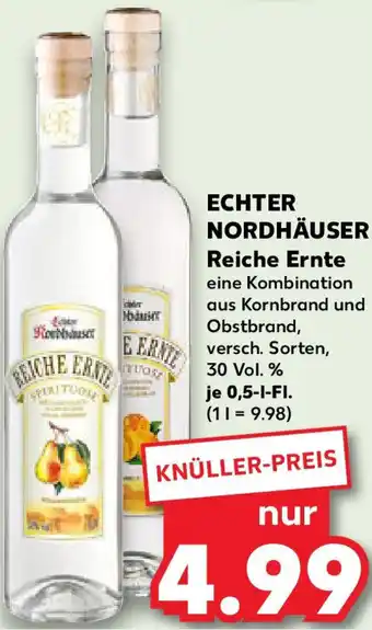 Kaufland ECHTER NORDHÄUSER Reiche Ernte Angebot