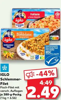 Kaufland IGLO Schlemmer- Filet Angebot