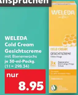 Kaufland WELEDA Cold Cream Gesichtscreme Angebot