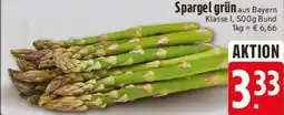 E-Center Spargel grün Angebot
