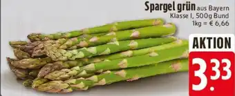 E-Center Spargel grün Angebot