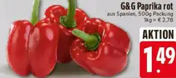 E-Center G&G Paprika rot Angebot