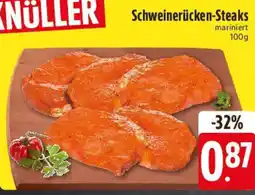 E-Center Schweinerücken-Steaks Angebot