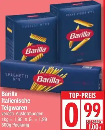 Edeka Barilla Italienische Teigwaren Angebot
