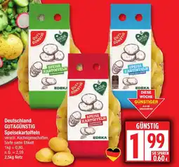 Edeka Deutschland GUT&GÜNSTIG Speisekartoffeln Angebot
