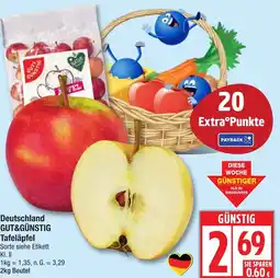 Edeka Deutschland GUT&GÜNSTIG Tafeläpfel Angebot