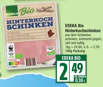 Edeka EDEKA Bio Hinterkochschinken Angebot